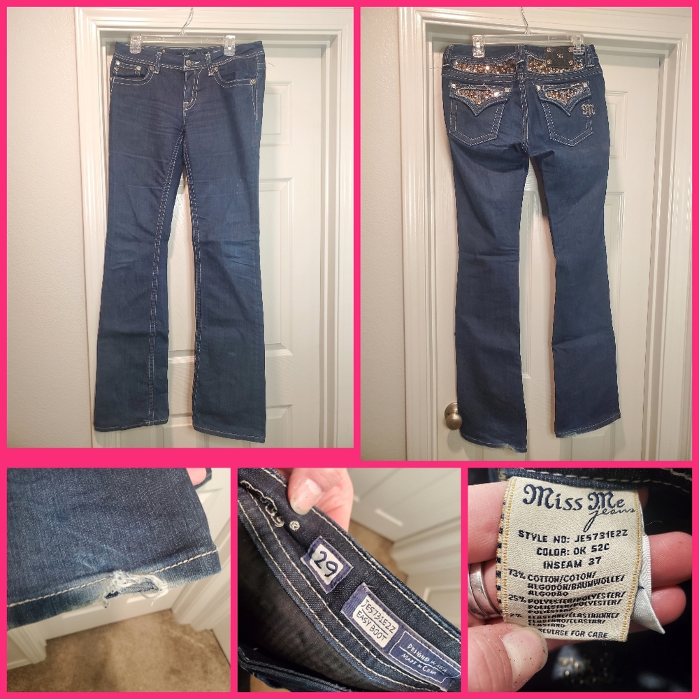SOLD!! Miss me jeans 29/37